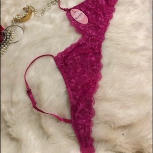 Lace bra-lette, lining, no padding